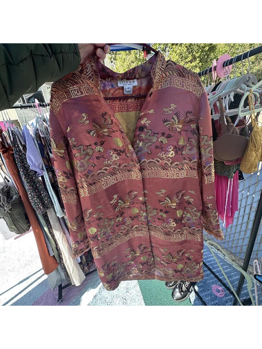 Citron Santa Monica silk jacket